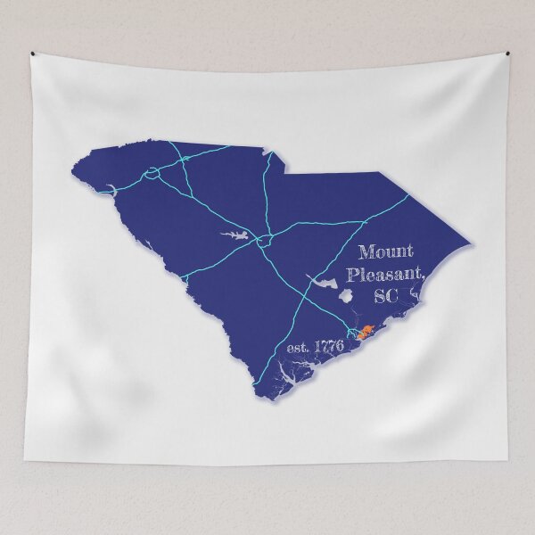 Item preview, Mount Pleasant, SC [Blue] designed and sold by PhilbonianDezin.