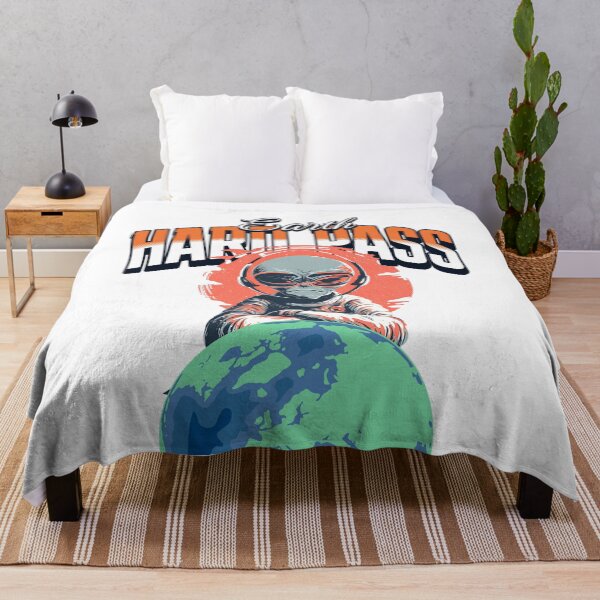 Item preview, Earth Hard Pass, Funny Alien Looking Down on Earth designed and sold by Bliss Find And Design.