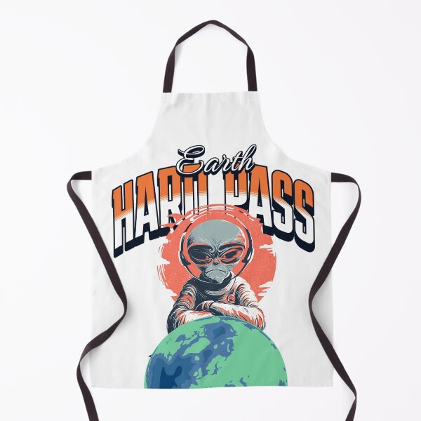Item preview, Earth Hard Pass, Funny Alien Looking Down on Earth designed and sold by Bliss Find And Design.