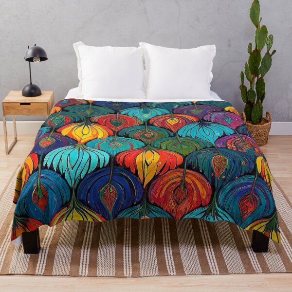 Item preview, Abstract geometric pattern of a multicolored fruit field. designed and sold by Giulivo Store Graphic.