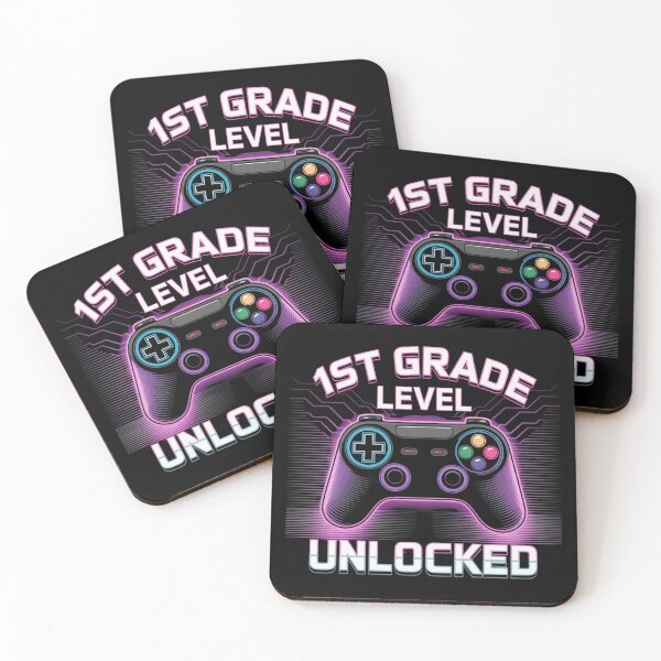 Item preview, 1st Grade Level Unlocked, Back to School Gamer Tee for Boys Essential T-Shirt designed and sold by podlook.