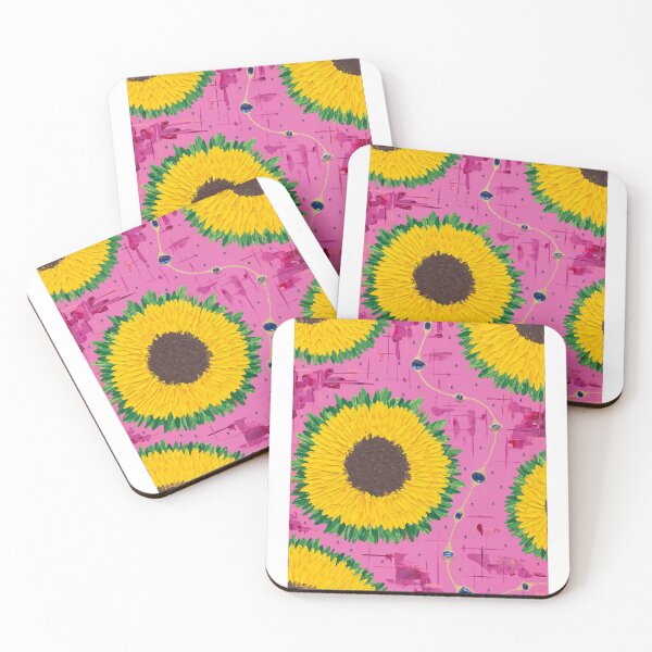Item preview, Sunflowers and Sapphires designed and sold by emmalyonsart.