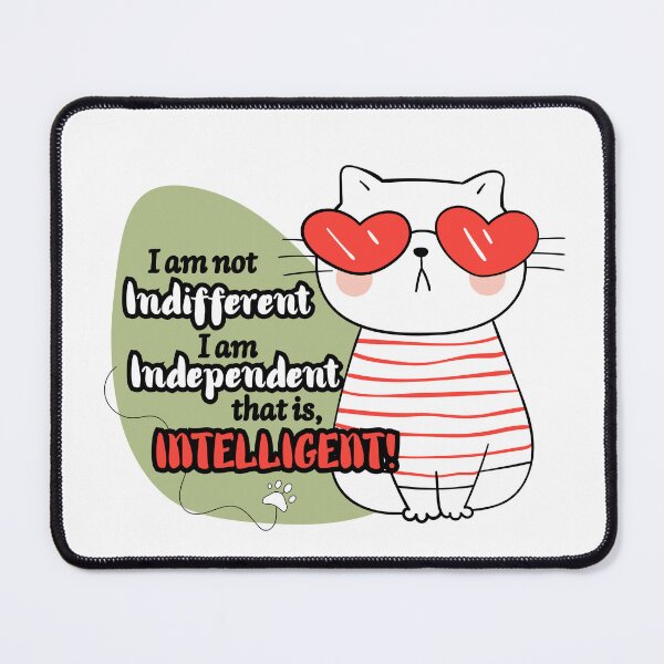 Item preview, Cat Intelligent designed and sold by Blue Piece Desing.