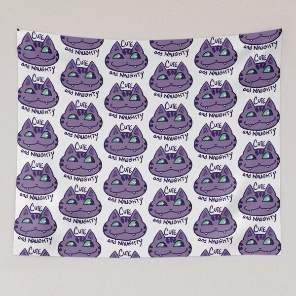 Item preview, Cute and naughty cat designed and sold by Bug and Crow.
