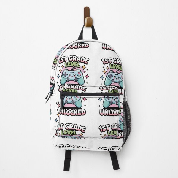 Item preview, 1st Grade Gamer,  Level Unlocked First Day of School Outfit Sticker  designed and sold by podlook.