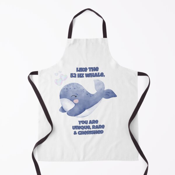 Item preview, You Are Unique Like the 52 Hz Whale – Cute Inspirational Whale Design designed and sold by POPDOTSHOP.