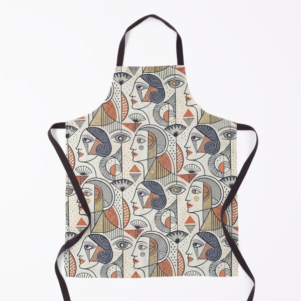 Item preview, Elegant Modern Abstract Art with Faces designed and sold by AOCollections.
