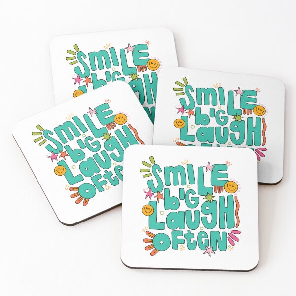 Item preview, Smile Big Laugh Often Smiley Doodles designed and sold by GraceMakes03.
