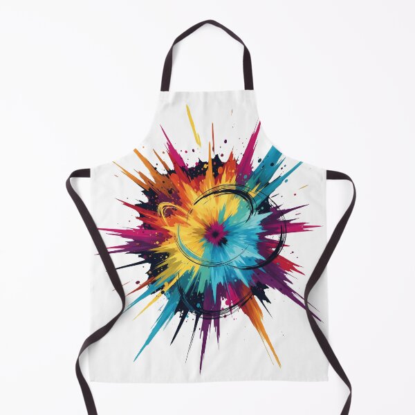 Item preview, National Coloring Book Day: Abstract Color Burst designed and sold by zoughlal.