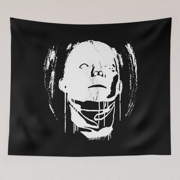 Item preview, Working Joe Head Graffiti v2 - White designed and sold by ABSTRACT-IVISM.