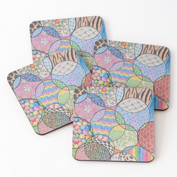 Item preview, Patchwork of patterns designed and sold by Lily and Chaos.