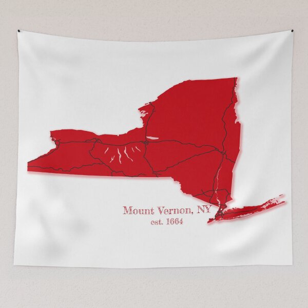Item preview, Mount Vernon, NY [Red] designed and sold by PhilbonianDezin.