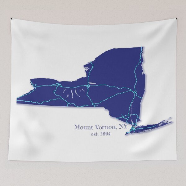 Item preview, Mount Vernon, NY [Blue] designed and sold by PhilbonianDezin.