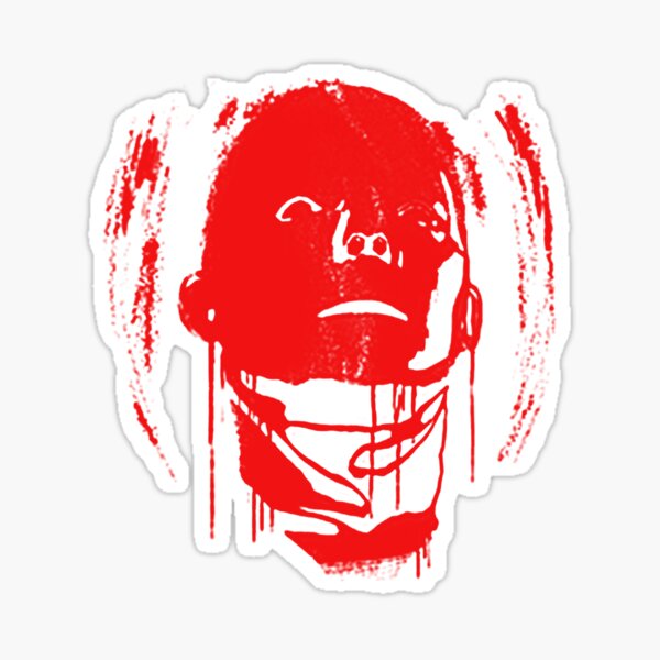 Item preview, Working Joe Head Graffiti v3 - Red designed and sold by ABSTRACT-IVISM.