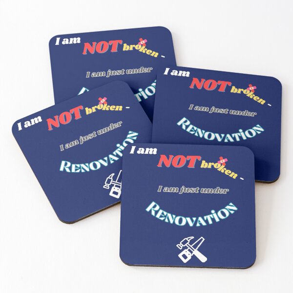 Item preview, Funny and Encouraging, I am NOT broken designed and sold by CherWhiteRabbit.