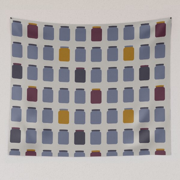 Item preview, Mason Jar Grid designed and sold by birchandbirdbk.