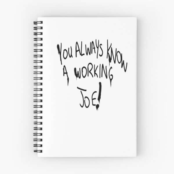 Item preview, You Always Know A Working Joe Graffiti v1 - Black designed and sold by ABSTRACT-IVISM.