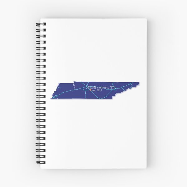 Item preview, Murfreesboro, TN [Blue] designed and sold by PhilbonianDezin.