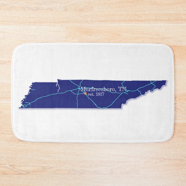 Item preview, Murfreesboro, TN [Blue] designed and sold by PhilbonianDezin.