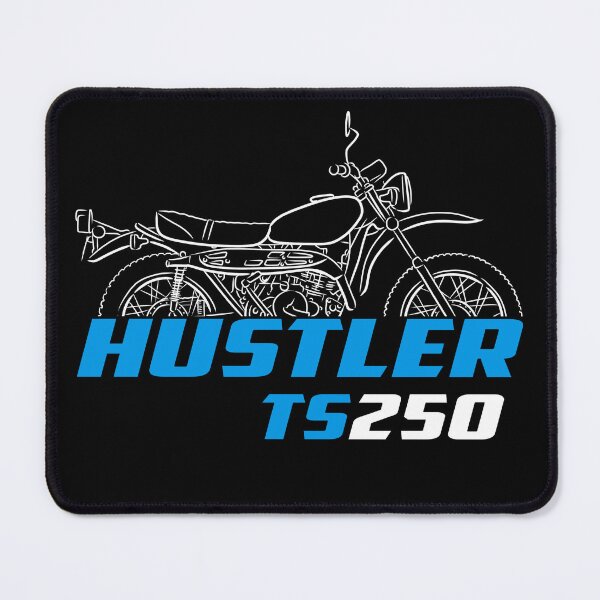 Item preview, Suzuki TS250 Hustler 1976 for bikers, Motorcycle designed and sold by ThrottleArts.