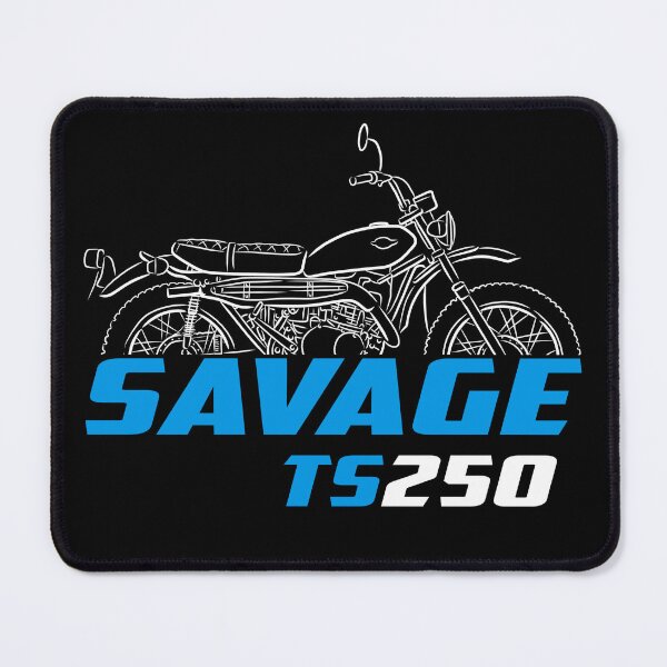 Item preview, Suzuki TS250 Savage 1969-1972 for bikers, Motorcycle designed and sold by ThrottleArts.