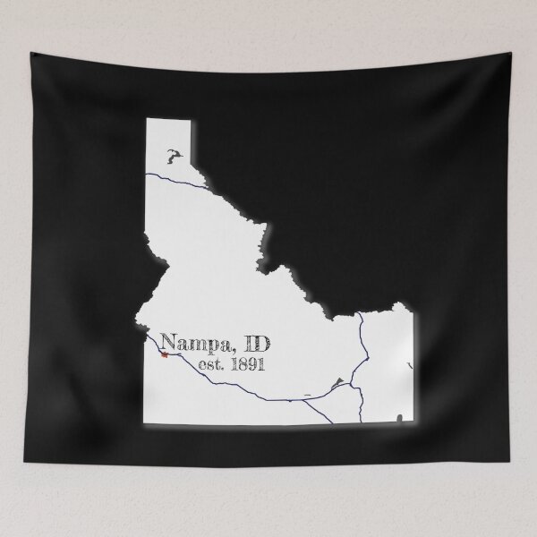 Item preview, Nampa, ID [White] designed and sold by PhilbonianDezin.