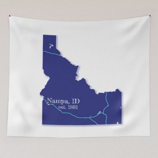 Item preview, Nampa, ID [Blue] designed and sold by PhilbonianDezin.