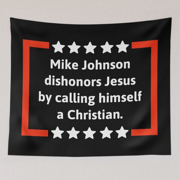 Item preview, Mike Johnson deshonra a Jesús designed and sold by Rachel the Artist .