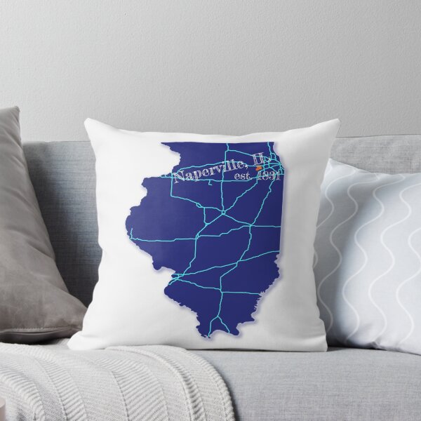 Item preview, Naperville, IL [Blue] designed and sold by PhilbonianDezin.