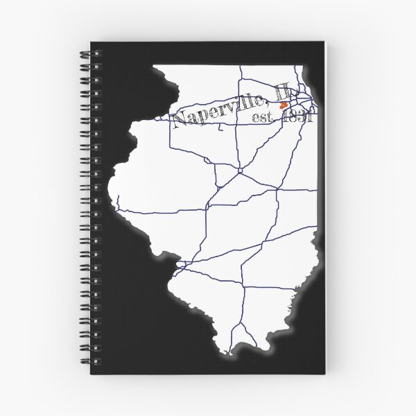 Item preview, Naperville, IL [White] designed and sold by PhilbonianDezin.
