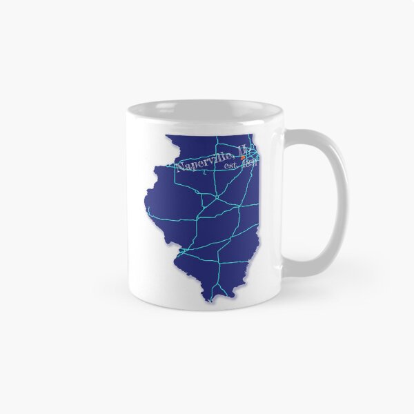 Item preview, Naperville, IL [Blue] designed and sold by PhilbonianDezin.