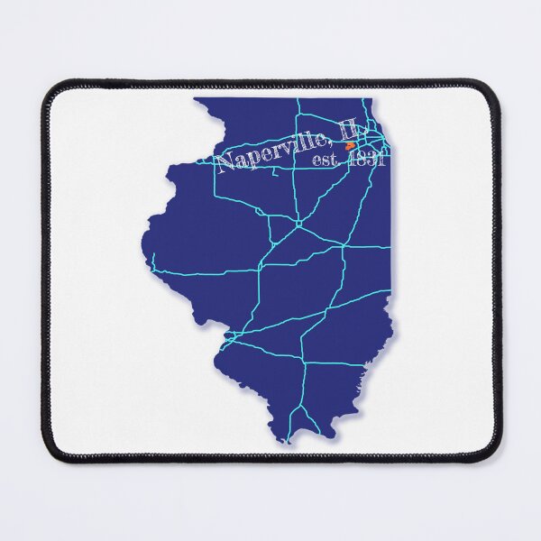 Item preview, Naperville, IL [Blue] designed and sold by PhilbonianDezin.