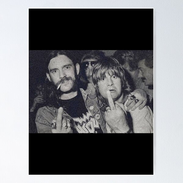 Item preview, Lemmy and Ozzy Middle Finger Vintage designed and sold by SofiaMarshall64.