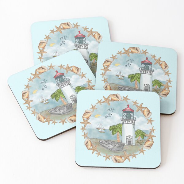 Item preview, Shells Hawaii Lighthouse designed and sold by artmuvz.