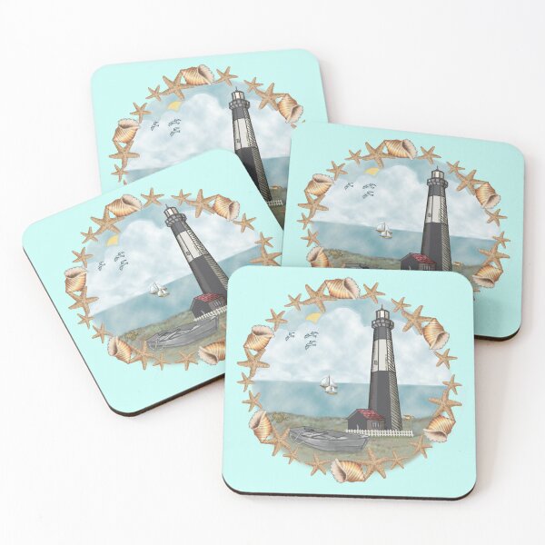 Item preview, Shells Georgia Lighthouse designed and sold by artmuvz.