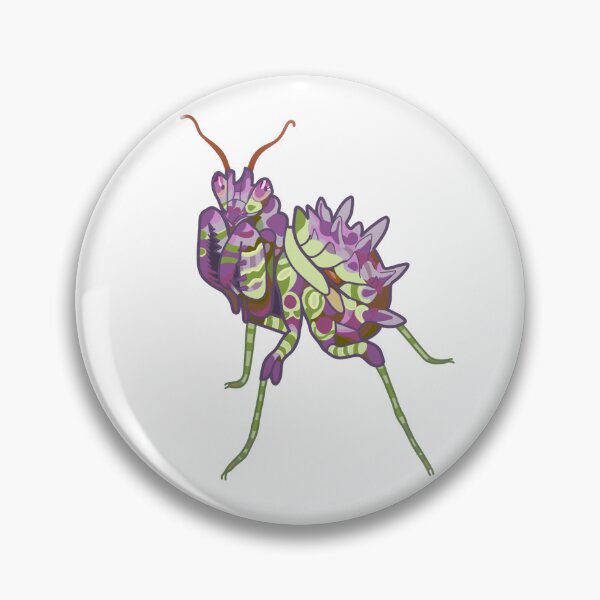 Item preview, Purple African Spiny Flower Mantis designed and sold by MaraMakesDesigns.