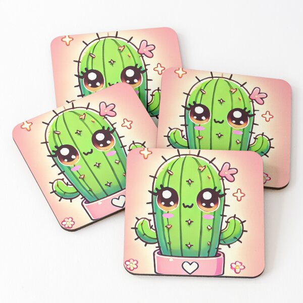Item preview, Cactus But Make It Cute – Kawaii Plant Design designed and sold by CactusShop963.