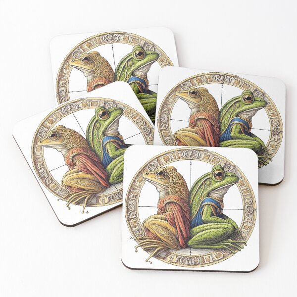 Item preview, byzantine frogs designed and sold by Foxlindesigns.