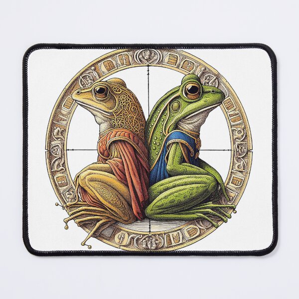 Item preview, byzantine frogs designed and sold by Foxlindesigns.