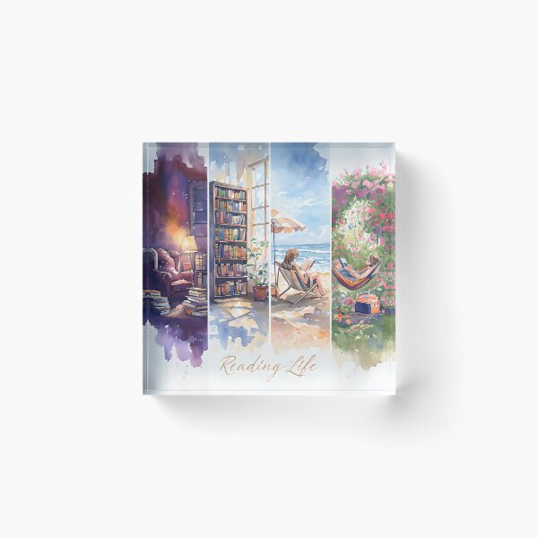 Item preview, Reading Life designed and sold by Milovat Designs.