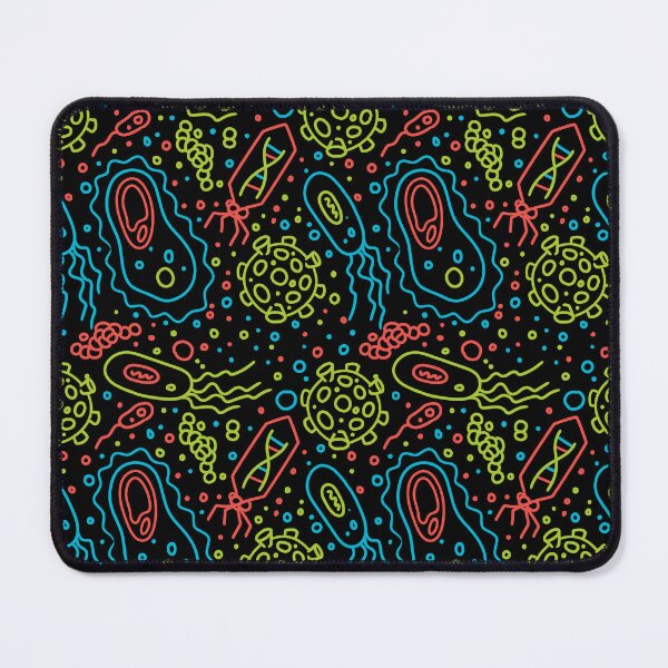 Item preview, Bacterial Cells and Viruses Pattern by Tobe Fonseca designed and sold by Tobe Fonseca®.