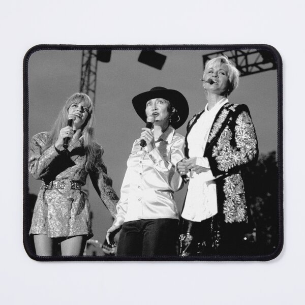 Item preview, Carlene Carter, Pam Tillis and Lorrie Morgan - BW Photograph designed and sold by ConcertImages.