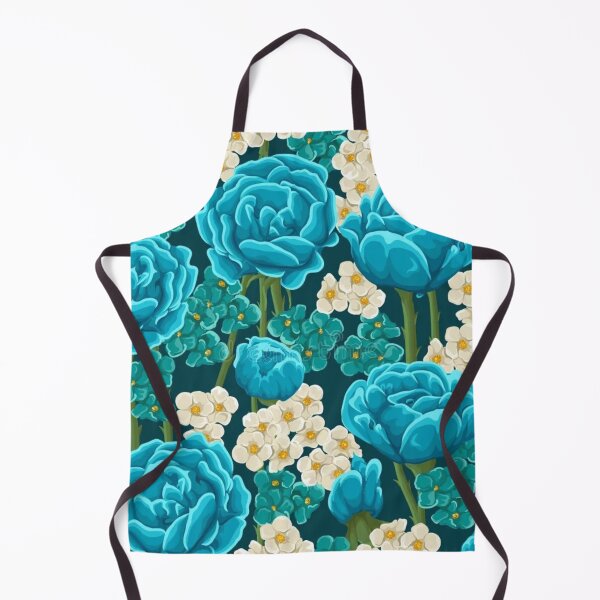 Item preview, blue flowers designed and sold by pksart1.
