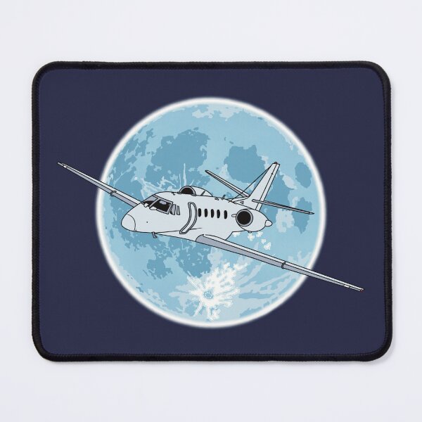 Item preview, Cessna Citation Jet Flying at Night Aviation Design designed and sold by skye-studio.