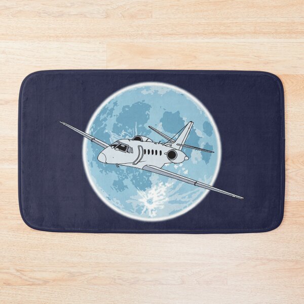 Item preview, Cessna Citation Jet Flying at Night Aviation Design designed and sold by skye-studio.