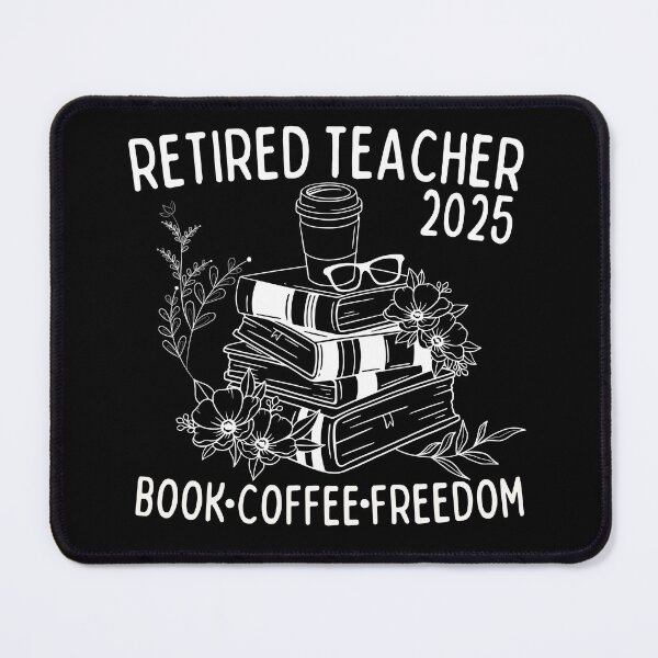 Item preview, Retired Teacher 2025 Gifts – Coffee. Books. Freedom. | Funny Life After Teaching designed and sold by thebest-2studio.