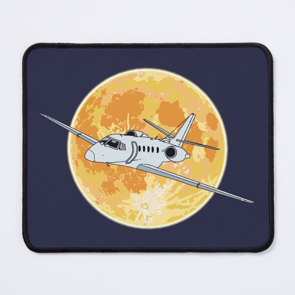 Item preview, Cessna Citation Jet Flying at Night Aviation Design designed and sold by skye-studio.