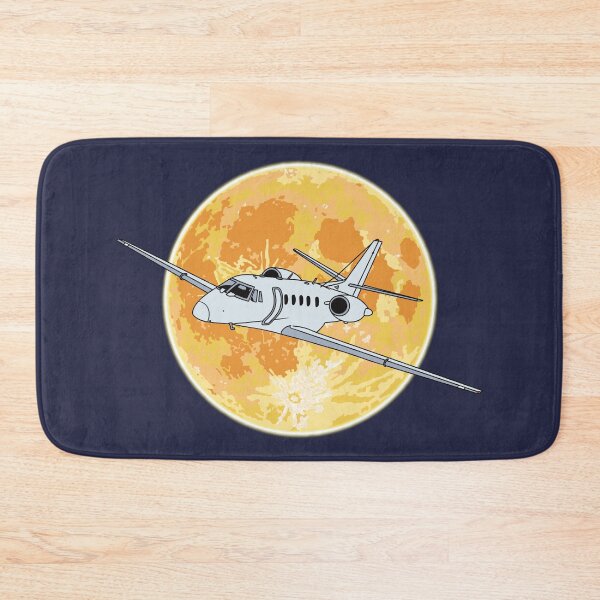 Item preview, Cessna Citation Jet Flying at Night Aviation Design designed and sold by skye-studio.