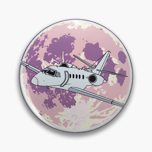 Item preview, Cessna Citation Jet Flying at Night Aviation Design designed and sold by skye-studio.