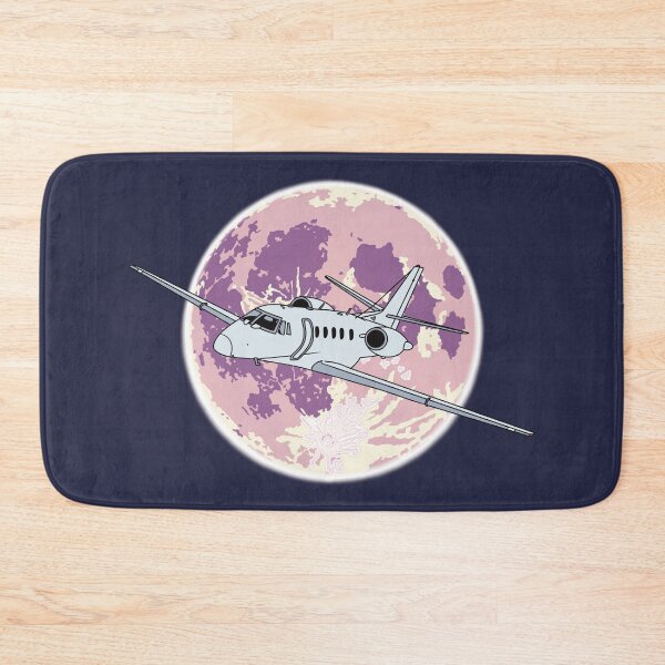 Item preview, Cessna Citation Jet Flying at Night Aviation Design designed and sold by skye-studio.